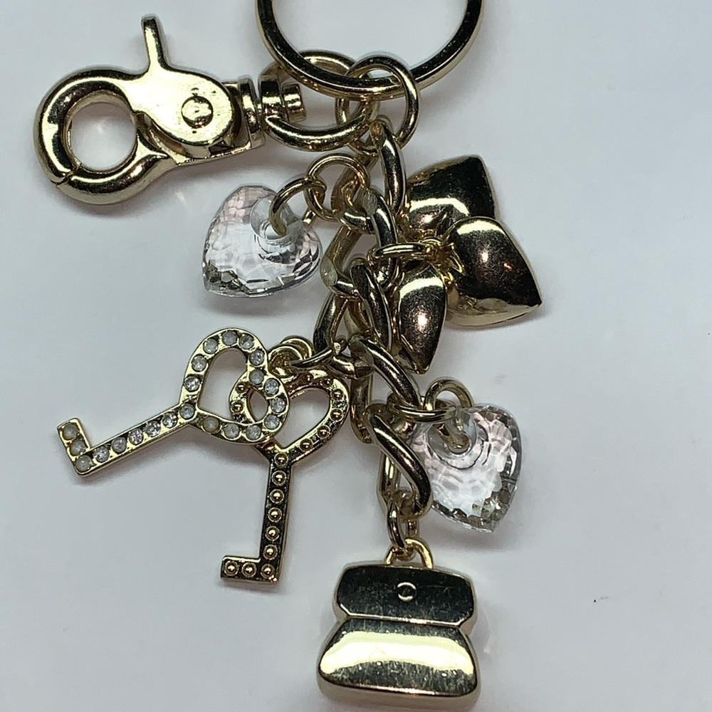 Gold Charm Keychain - Picture 2 of 4